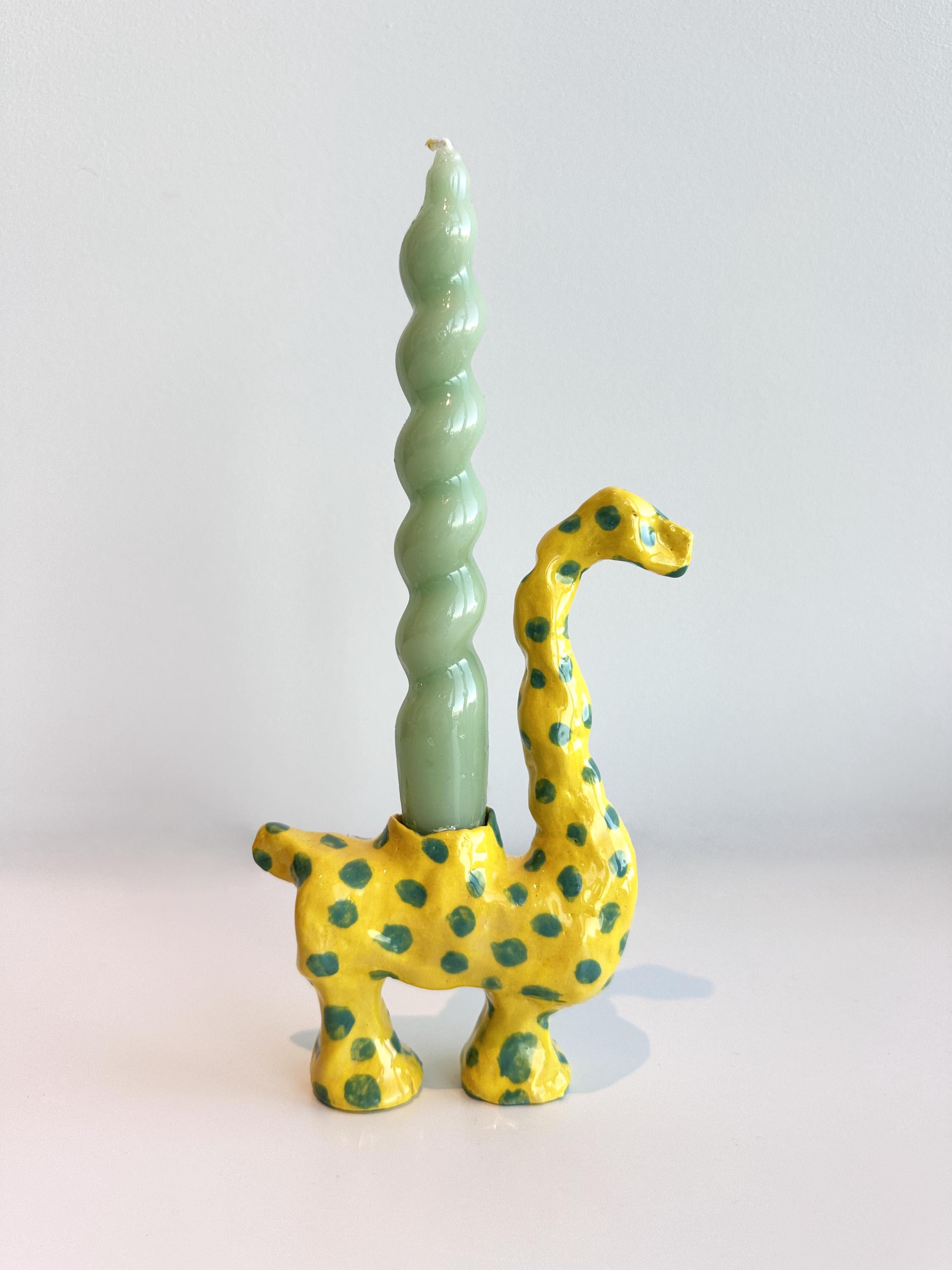 Yellow & Green Polkador.