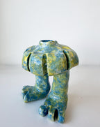 mushy clay monster sculpture.